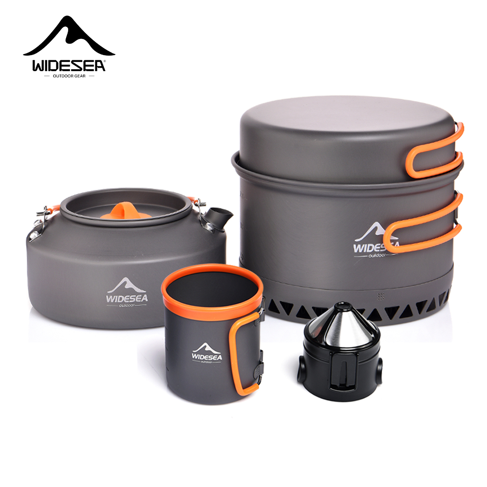 Outdoor Coffee Equipment - Kamp Sofra Açık TENCERE SETİ Tencere