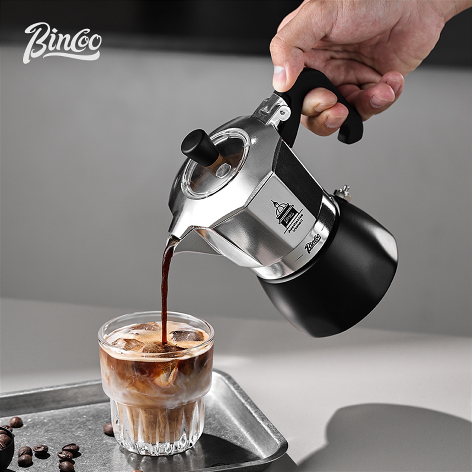 Coffee Equipment Brands - BINCOO Çift Valfli Moka Pot, Espresso