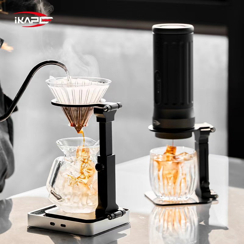 Coffee Equipment Pour Over - IKAPE Taşınabilir Stand, Hario Filtre Kağıtları/Aeropress