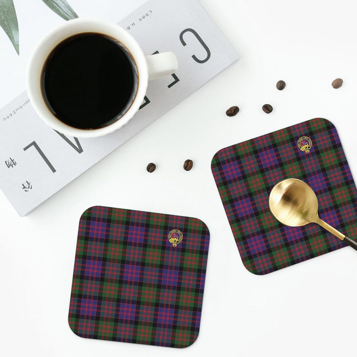 Macdonald Coffee & Espresso Equipment - Faelee Coasters Tarafından Tasarlanan McDonald ve