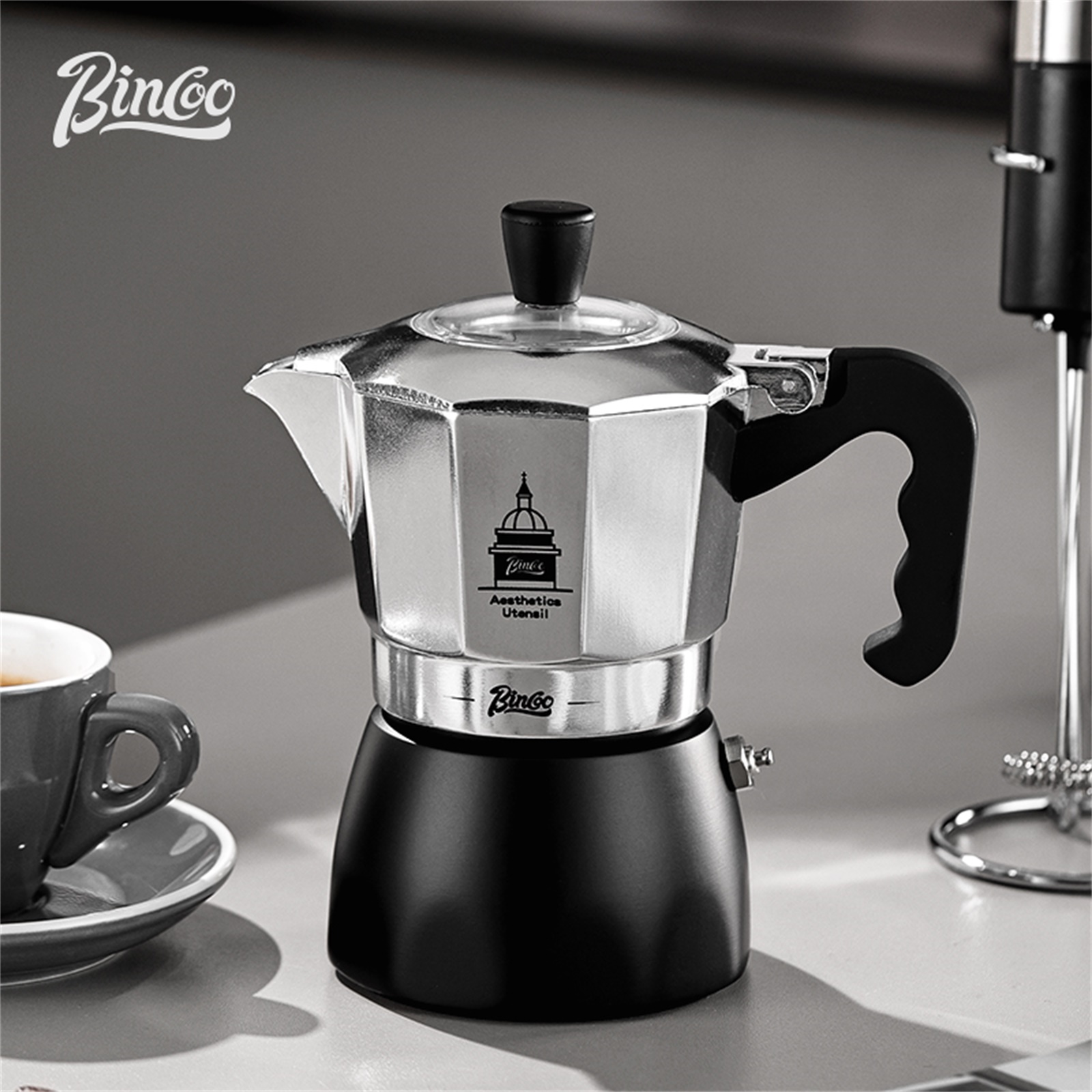 BINCOO Çift Valfli Moka Pot, E - Coffee Equipment Brands incelemesi ve fiyatı