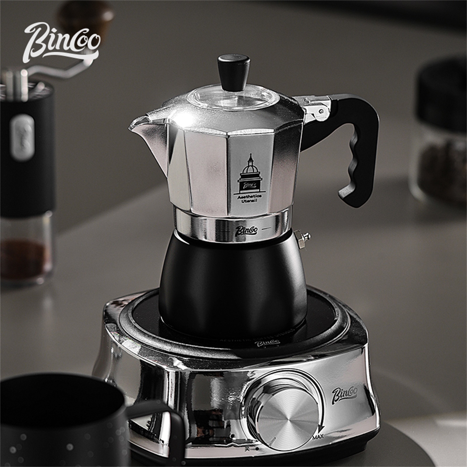 BINCOO Çift Valfli Moka Pot, E - Coffee Equipment Brands incelemesi ve fiyatı