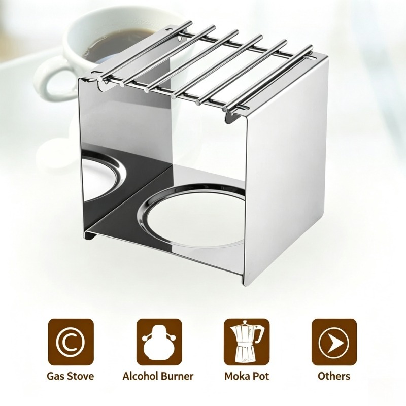 Paslanmaz Çelik Kare Kahve Oca - Outdoor Coffee Equipment incelemesi ve fiyatı