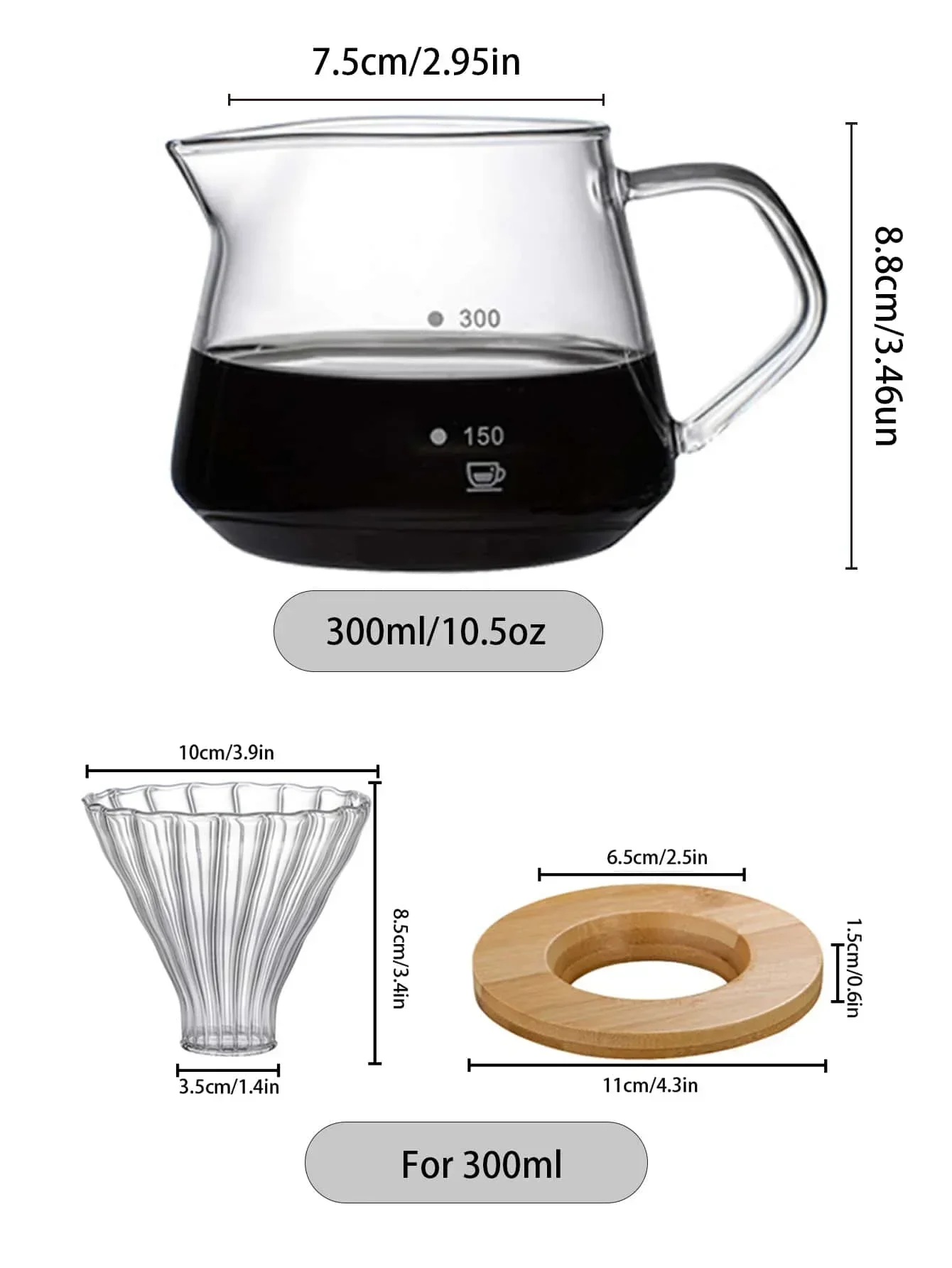 Punana 600 ml Kahve Makinesi Ü - Coffee Equipment Pour Over incelemesi ve fiyatı